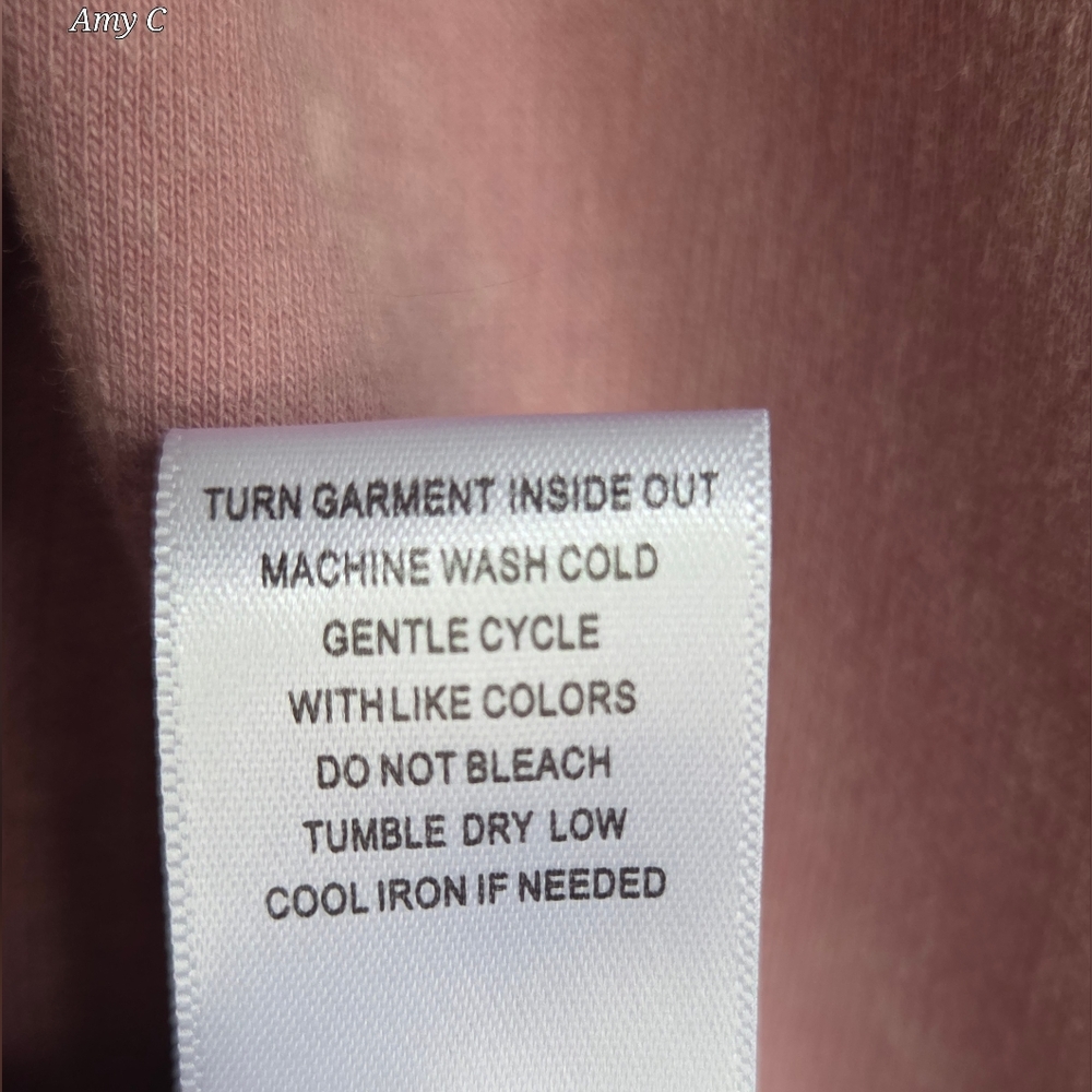 NorthStyle Dusty Pink Open Front Cardigan With Zip Pockets Size M NWOT - Picture 6 of 6